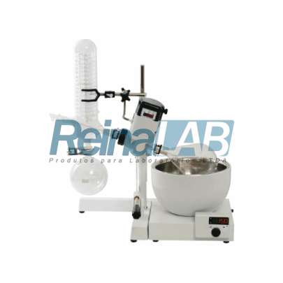 Evaporador Rotativo com Tacômetro e Banho Digital - Cap. 1lt - Volt. 115/230v.