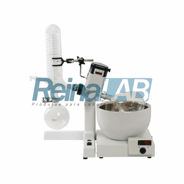 Evaporador Rotativo com Tacômetro e Banho Digital + Suporte Elétrico - Cap. 1lt - Volt. 115/230v.