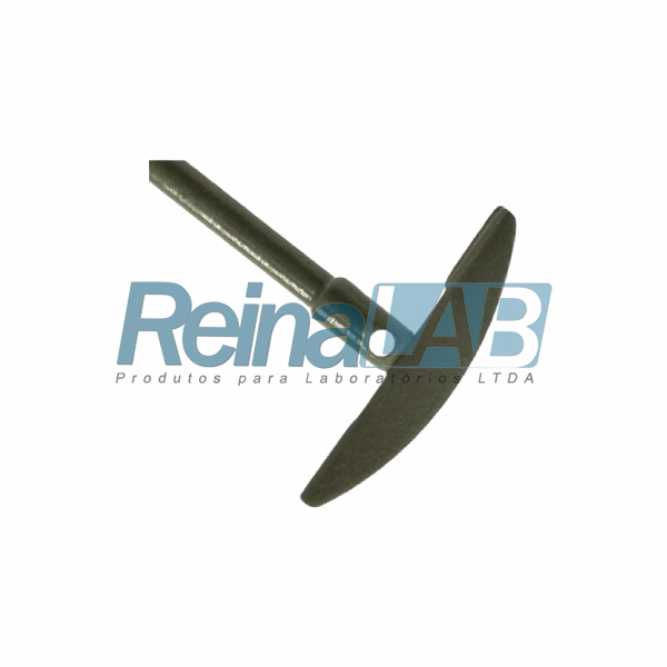 Haste com Hélice em Inox Revestido em ECTFE Tipo Basculante para Junta Cônica