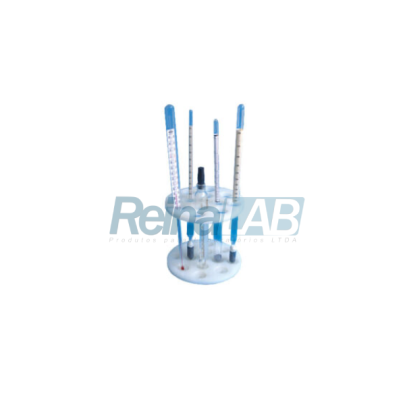 Suporte para 12 Densímetros