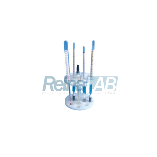 Suporte para 12 Densímetros