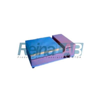 Agitador Magnético sem Aquecimento - Plataforma 180x180mm (1400rpm) - Cap. 10lts -volt.110/220v.