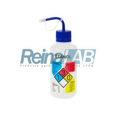 Pisseta em (PE) com Classificação de Risco - Cap. 500ml.