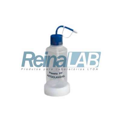 Pisseta em (PP) sem Graduação com Base - Cap. 500ml.