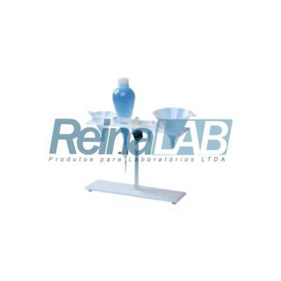 Suporte em (PP) com Regulagem de Altura para Funil ou Funil de Separação - Cap. 4un.