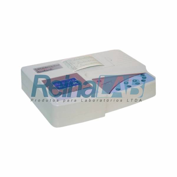 Eletrocardiógrafo com 3 Canais e 12 Derivações Display Gráfico de ECG