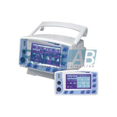Oxicapnógrafo (Sidestrem C02 + Spo2) com Display Digital - Bivolt.