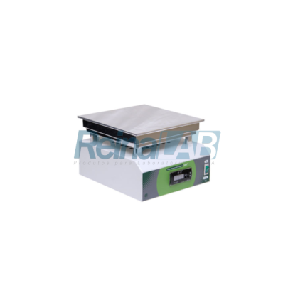 Chapa/Placa Aquecedora Digital Com Plataforma Retângular em Alumínio de 250x250mm (600w) - Volt.110/220v