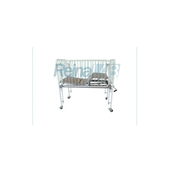 Cama Fowler Infantil Standart C/ Grades Corrediças/ Rodízios e 2 Freios Diagonais - Tam. 1,30x0,60m