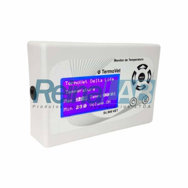 Aparelho Termovet (Monitor de Temperatura) para Uso Veterinário - Bivolt.