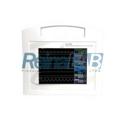 Monitor Multiparamétrico com Touch Screen para Uso Veterinário (Tela 8,5 Pol.)