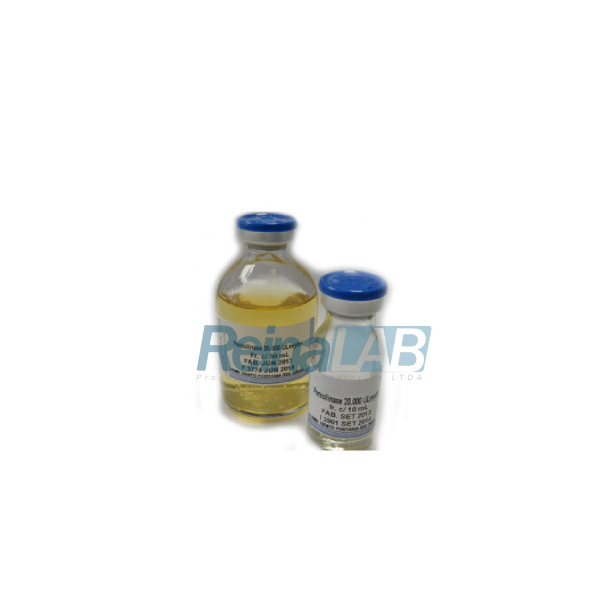 Penicilinase 50 a 70.000 U.Levy / mL