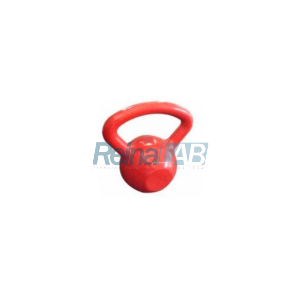 Ketllebell em PVC, 12 Kg