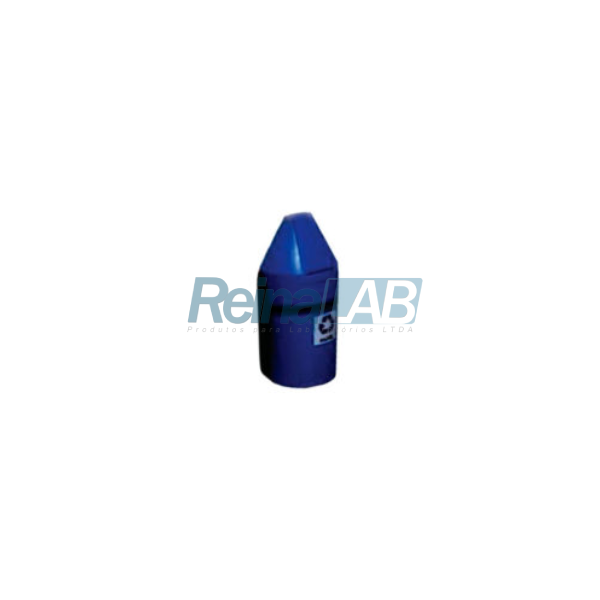 Lixeira Individual, Azul