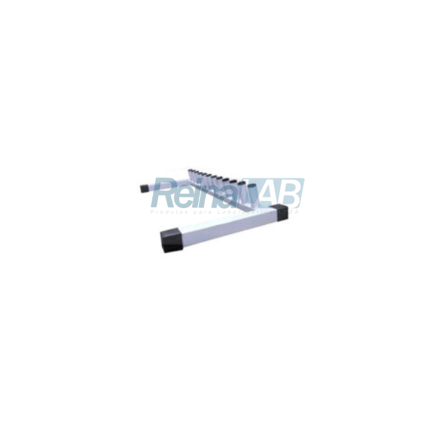 Suporte Horizontal P/ Barras - Sup. 100kg - Cap. 12 Barras