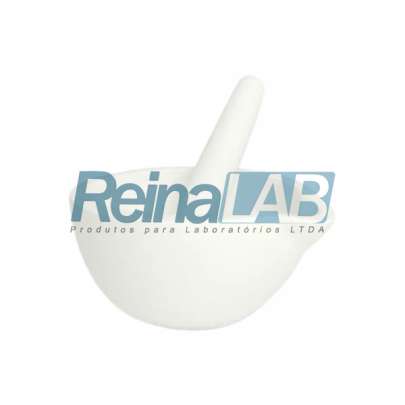 Almofariz (Gral) com Pistilo em Poli (PP) - Cap. 310ml.