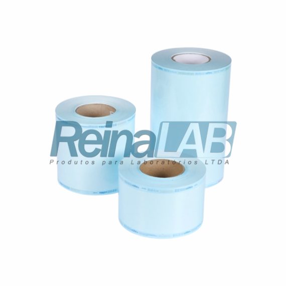 Rolo De Papel Bobina Grau Cirúrgico Para Autoclave Reinalab 3510