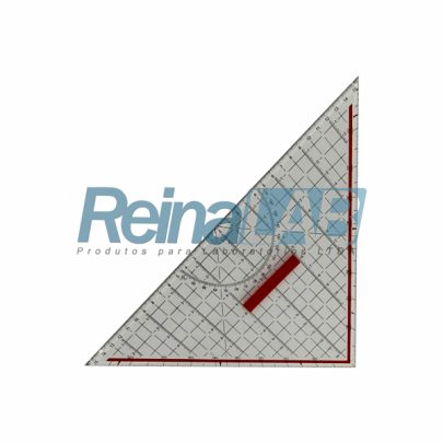 esquadro-multi-funcional-em-pvc c-3mm-de-espessura-tranferidor-180°-e-escala 90°