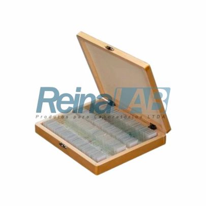 Lâmina Lisa Lapidada para Microscopia - Tam. 25,4x76,2mm.
