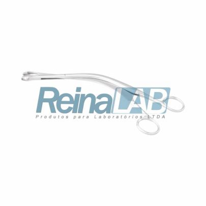 Pinça Faure para Biopsia Uterina - Tam. 24cm.