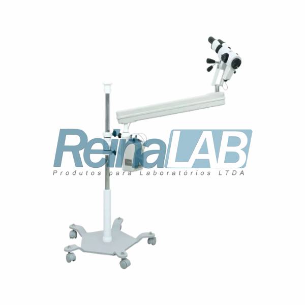 Colposcópio Binocular Variável com Braço Articulado e Rodízios - Volt. 110/230v.