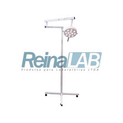 Foco Cirúrgico com 12 Leds Bicolor para Uso Veterinário - Volt. 110/220v.
