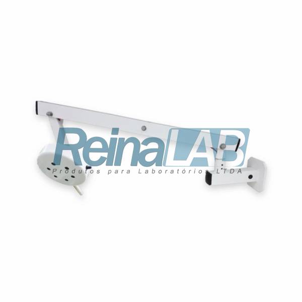 Foco Cirúrgico de Procedimento de Parede 6 Leds para Uso Veterinário - Volt. 110/220v.