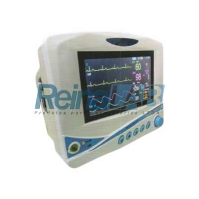 Monitor de Sinais Vitais (ECG/ SPO2/ RESP/ TEMP/ PNI) com Tela 7 Polegadas