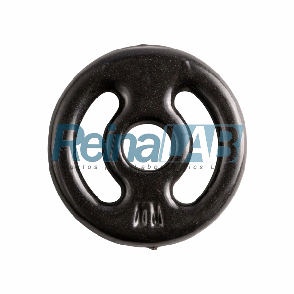Anilha Emborrachada Cor Preto.