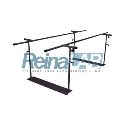 Barra Paralela Classic em Aço Carbono com Regulagem de Altura