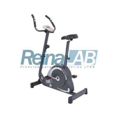 Bicicleta Ergométrica Magnética Vertical MAG 5000V - Cor Chumbo/ Cinza