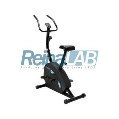 Bicicleta Ergométrica Vertical Crosslife Hvn V1 - Cor Preta e Azul.
