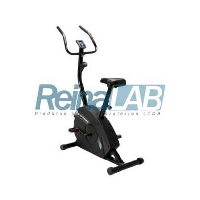Bicicleta Ergométrica Vertical Magnética Black Edition V - Cor Preta.