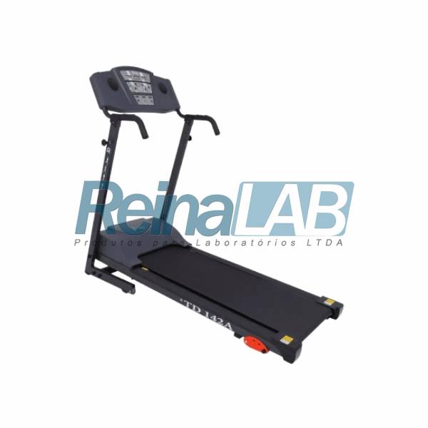 Esteira Eletrônica TD 142A Dobrável Cor Preta - Cap. 130kg - Bivolt.