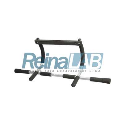 Iron Gym - Barra Multifuncional em Aço - Cap. 135kg.