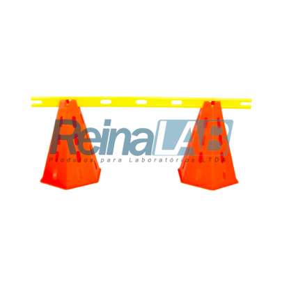 Kit Agilidade com 2 Cones e 1 Barreira Ajustável