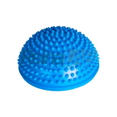 Mini Bosu (Meia Bola/ Bosu Ball/ Balance Dome) Cor Azul de 390g.