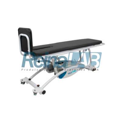 Divã (Mesa/Maca) Motorizada Ortostática  - Cor Preto - Bivolt.