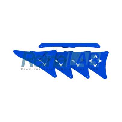 Kit Acrílico para Cadillac (Trapézio) Cross Pilates (Cor a Escolher)