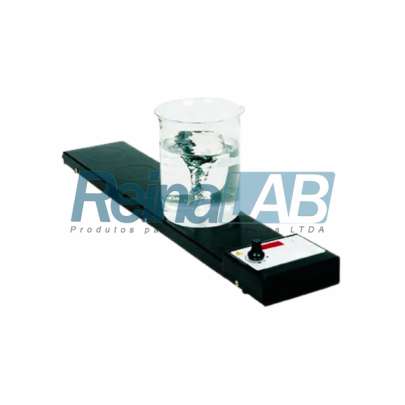 Agitador Magnético 5 Provas sem Aquecimento com Display Digital e Placa 10cm - Cap. 800ml - Bivolt.