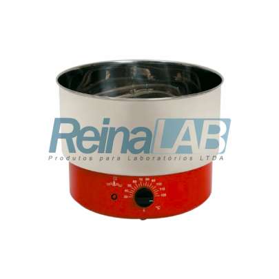 Banho de Aquecimento Redondo com Isolamento (1200w) - Cap. 4,5lts.