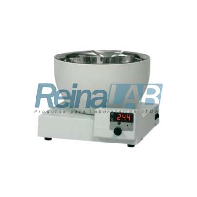 Banho de Aquecimento Redondo com Isolamento Digital até 150°c (1200w) - Cap. 3lts - Volt. 115/230v.