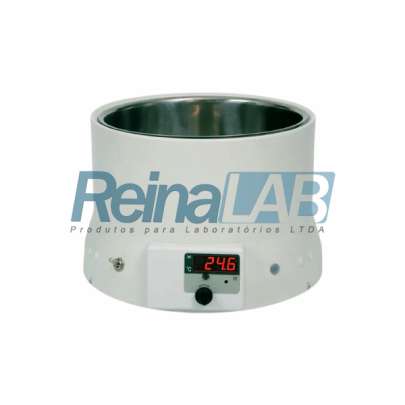 Banho de Aquecimento Redondo com Isolamento Digital até 175°c (1200w) - Cap. 4,5lts - Volt. 115/230v.
