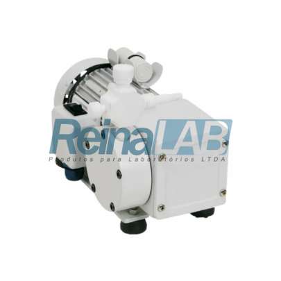 Bomba a Vácuo Tipo Diafragma (130mbar) Isento de Óleo com Resistência Química - Vazão 18lts/min -115/230v.