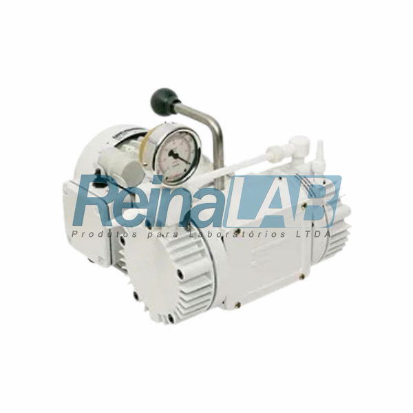 Bomba a Vácuo Tipo Diafragma (15mbar) Isento de Óleo com Resistência Química - Vazão 34lts/min - 115/230v.