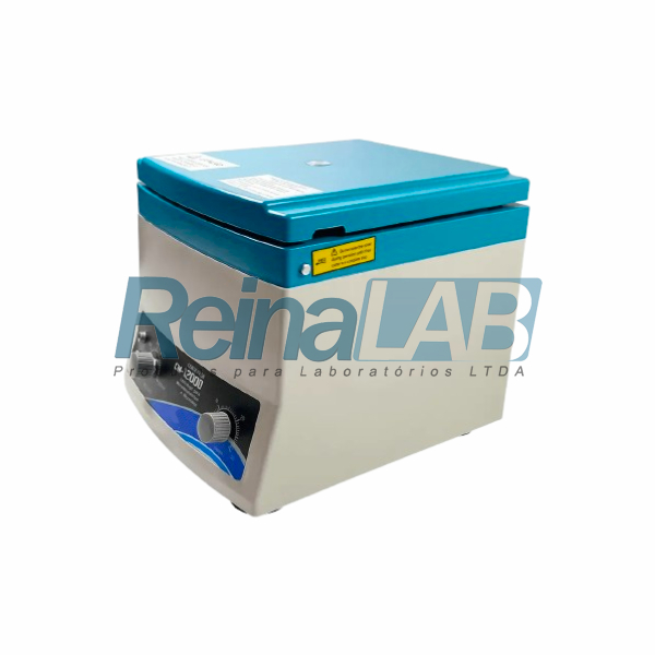 Centrífuga de Bancada Analógica (12000rpm) para Microhematócrito - Cap. 24 Tubos - Imagem 2