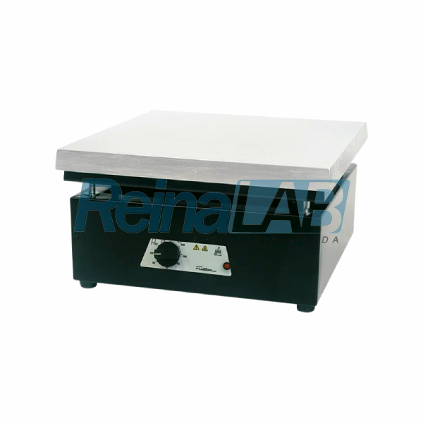 Chapa/Placa Aquecedora com Plataforma Retangular em Alumínio 31x31cm (1600w) - Volt. 230v.