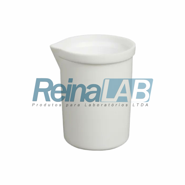 Copo Becker (Griffin) em PTFE(Teflon) não Graduado Forma Baixa