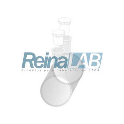 Cubeta de (Vidro) Cilíndrica - Caminho Óptico 10mm com 2 Tampas PTFE (Teflon)