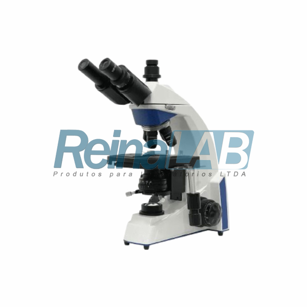 Microscópio Biológico Binocular com Ampliação até 16000x Blue - Bivolt.
